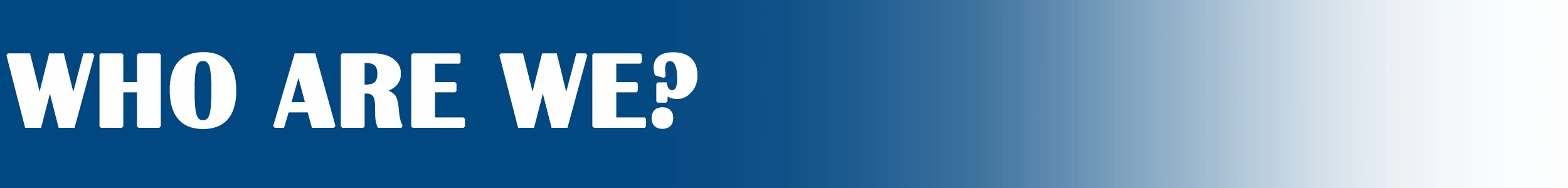 product-500-60 WHO ARE WE